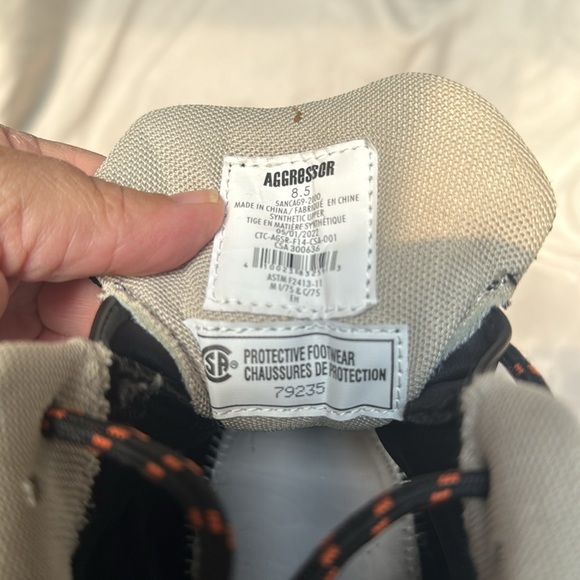 Aggressor Steel Toed Women’s Work Shoes size 8.5 - Picture 9 of 11